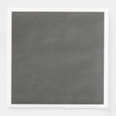 Digitale afdrukken van geperforeerd grijs leder servet (Voorkant)