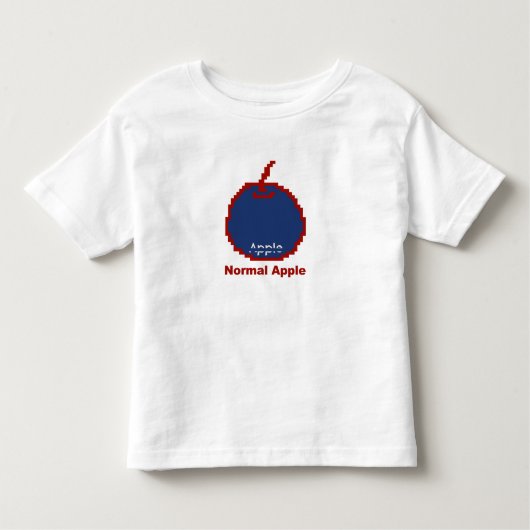 Digitale Apple Kinder Shirts (Voorkant)