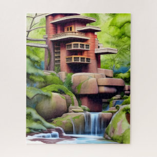 Digitale architectuur legpuzzel