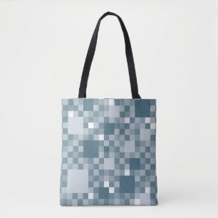 Digitale Avio Pixelated Little Squares Draagtas