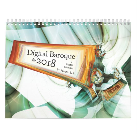 Digitale barokalender 2018 kalender (Hoes)