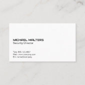 Digitale beveiliging | Cyber Tech-achtergrond Visitekaartje (Achterkant)