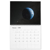 Digitale Blasfemie Planetscapes Muur Kalender (Feb 2026)