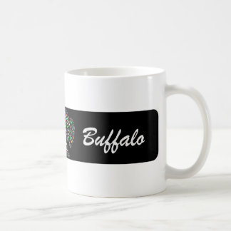 Digitale buffelkoffie-Mok Koffiemok