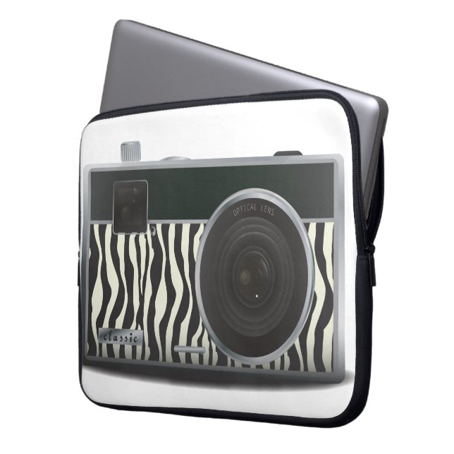 Digitale camera laptop sleeve (Voorkant Links)