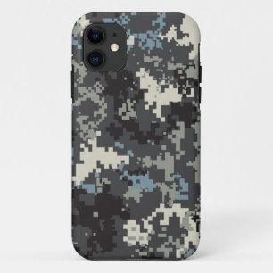 Digitale Camo iPhone-draagtas iPhone 11 Hoesje