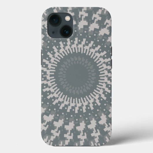 Digitale Camo kaleidoscoop Case-Mate iPhone Case (Achterkant)