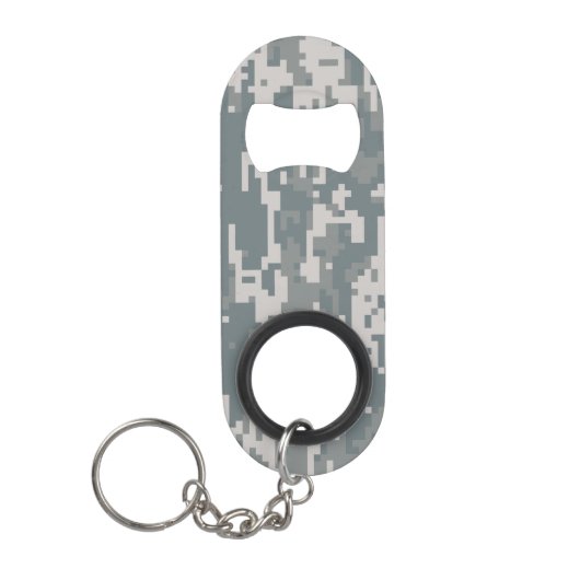 Digitale camo mini flessenopener (Voorkant)