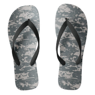 Digitale camo teenslippers