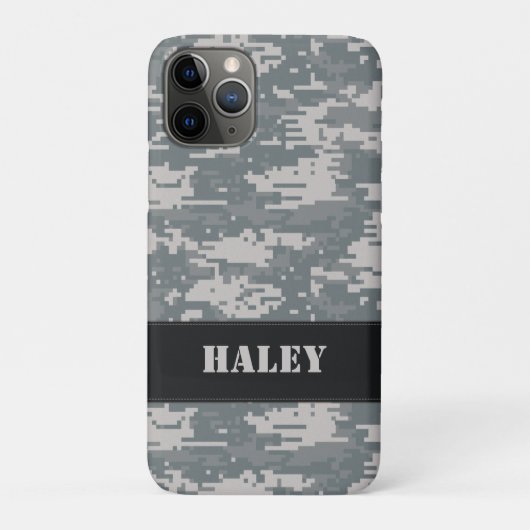 Digitale camouflage Case-Mate iPhone case (Achterkant)