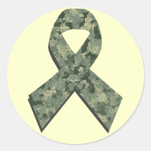 Digitale Camouflage lint Sticker