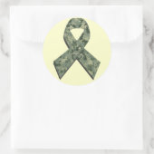 Digitale Camouflage lint Sticker (Tas)