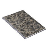 Digitale camouflage militaire leger pixel camo pri notitieboek (Rechterzijde)