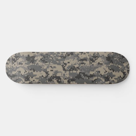Digitale camouflage militaire leger pixel camo pri skateboard (Horizontaal)