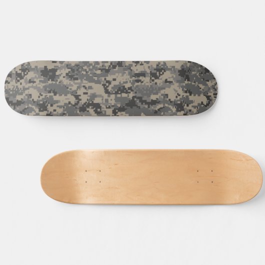 Digitale camouflage militaire leger pixel camo pri skateboard (Horizontaal)