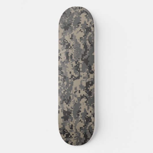 Digitale camouflage militaire leger pixel camo pri skateboard (Voorkant)