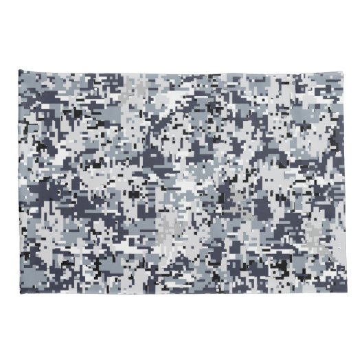 Digitale Camouflage voor stedelijke stijl Kussensloop (Achterkant-Rechts)