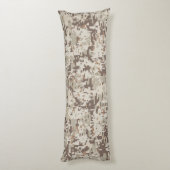 Digitale camouflage voor woestijn Beige Style Lichaamskussen (Achterkant (Verticaal))