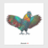 Digitale Chick Sticker (Vel)