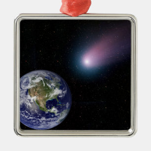 Digitale composiet van comet naar Ea Metalen Ornament