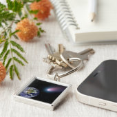 Digitale composiet van comet naar Ea Sleutelhanger (Zijkant)