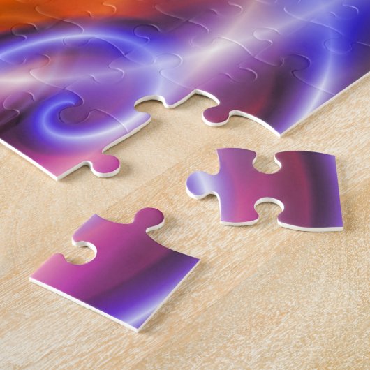 Digitale computerkunst - Abstract modern creatief Legpuzzel (Zijkant)