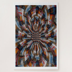 Digitale computerkunst Abstract moeilijk Legpuzzel