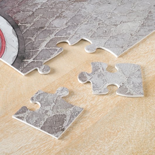 Digitale corvette verf legpuzzel (Zijkant)