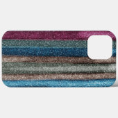 Digitale creatie van kleurrijke glitter Case-Mate iPhone case (Achterkant (horizontaal))