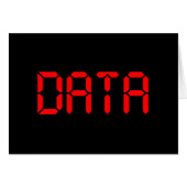 DIGITALE DATA KAART (Voorkant Horizontaal)