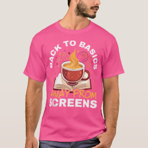 Digitale detox mobiele telefoon vasten naar offlin t-shirt