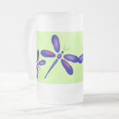 Digitale Dragonfly Limoen Summer Mok (Voorkant links)