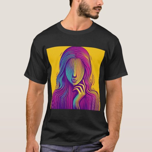 Digitale dromen t-shirt (Voorkant)