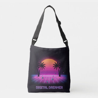 Digitale Droomer Eco-Vriendelijke Tote | Esthetisc Crossbody Tas