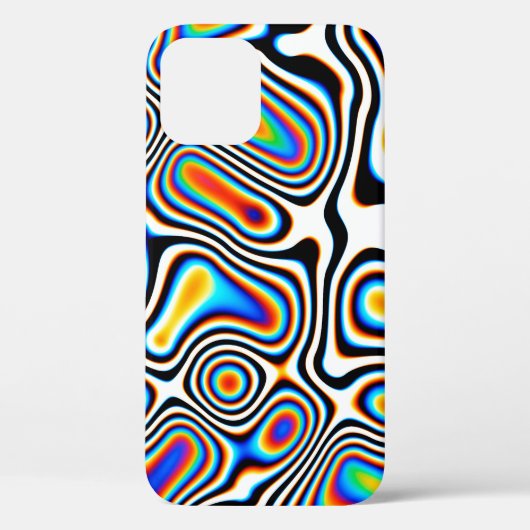 Digitale effecten. Levendige abstracte achtergrond Case-Mate iPhone Case (Achterkant)