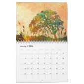Digitale fantastische Abstracte schilderkunst Kalender (Jan 2026)