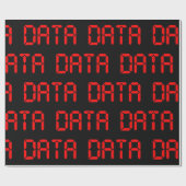 DIGITALE GEGEVENS CADEAUPAPIER (Vlak)