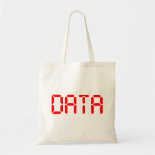 DIGITALE GEGEVENS TOTE BAG