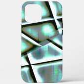 Digitale gekleurde kleuren met schuine randen Case-Mate iPhone case (Achterkant)