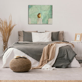 Digitale, gemengde media canvas wandkunst afdruk