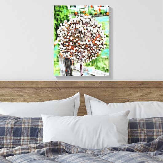 Digitale Gemengde Media Stretched Canvas Afdrukken (Insitu (Slaapkamer))