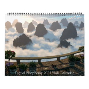 Digitale godslastering 2024 Wandkalender Kalender