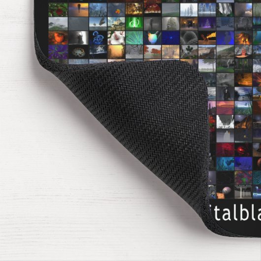 Digitale godslastering 25 x 25 mozaïek muismat (Hoek)