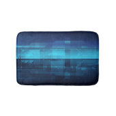 Digitale high-tech achtergrond badmat (Voorkant)