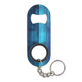 Digitale high-tech achtergrond sleutelhanger flessenopener (Achterkant)