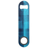Digitale high-tech achtergrond speed flessenopener (Achterkant)