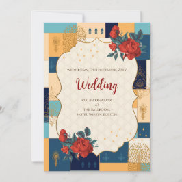 Digitale Hindoe bruiloft uitnodiging Indiase bruil