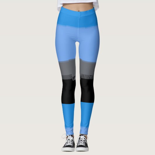 Digitale Horizon Leggings (Voorkant)