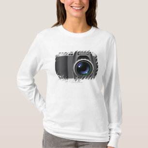 Digitale illustratie van digitale camera t-shirt
