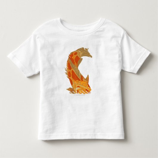 Digitale illustratie van Koi Carp Kinder Shirts (Voorkant)